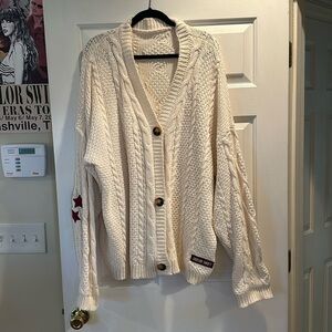 BARELY WORN Taylor Swift RED cardigan